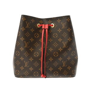 Louis Vuitton Monogram NeoNoe Coquelicot Red Canvas Shoulder Bag